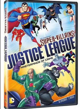 Superviloes Mentes Criminosas da Liga da Justica Disco 1 - 2014