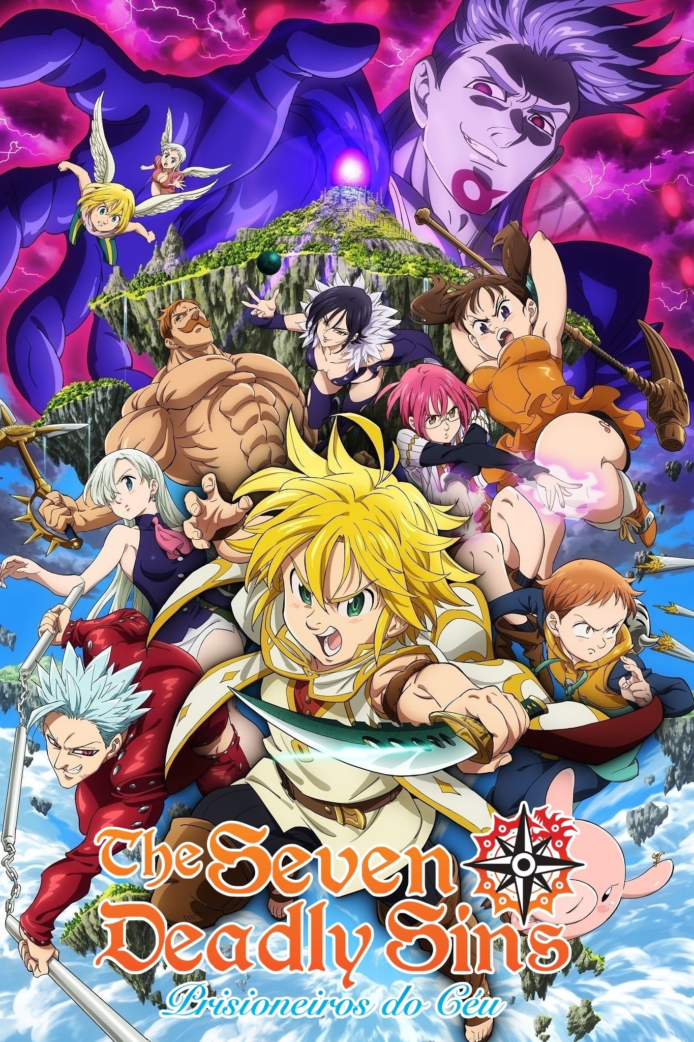 Nanatsu no Taizai 1 - Os Sete Pecados Capitais: Prisioneiros do Ceu - 2018
