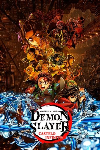Demon Slayer Kimetsu no Yaiba Castelo Infinito - 2025 (L)