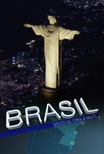 Brasil Visto de Cima a Noite